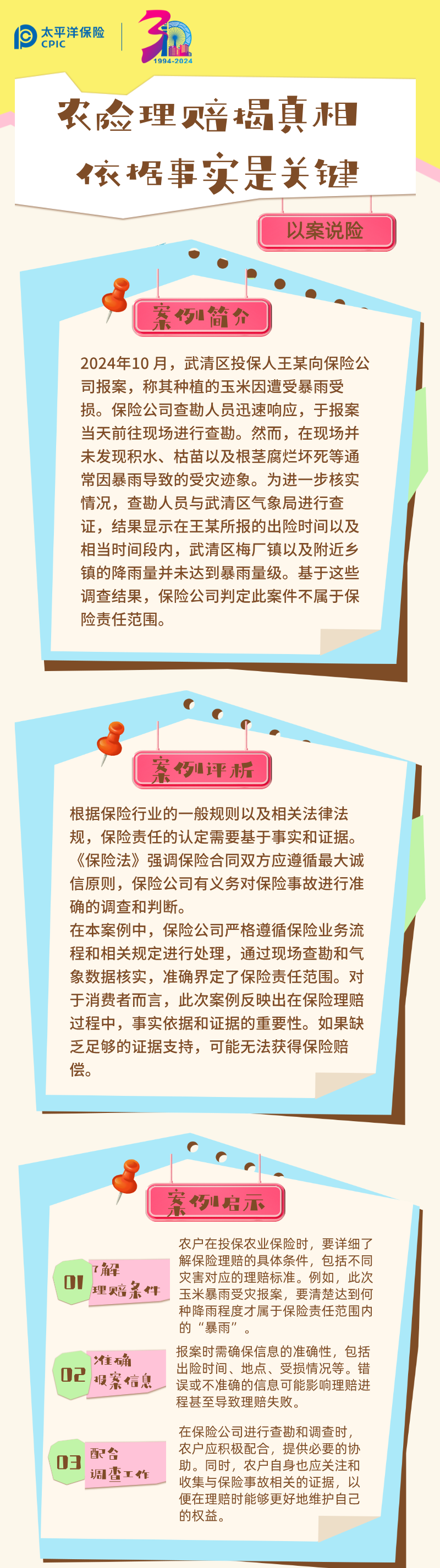 【以案說險】農險理賠揭真相 依據事實是關鍵