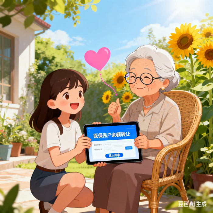 醫保賬戶余額轉給家人插圖